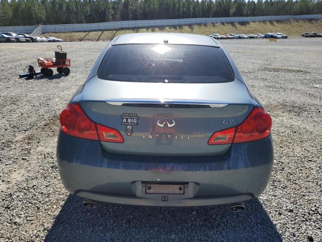 JNKBV61E67M713834 - 2007 INFINITI G35 BLUE photo 6