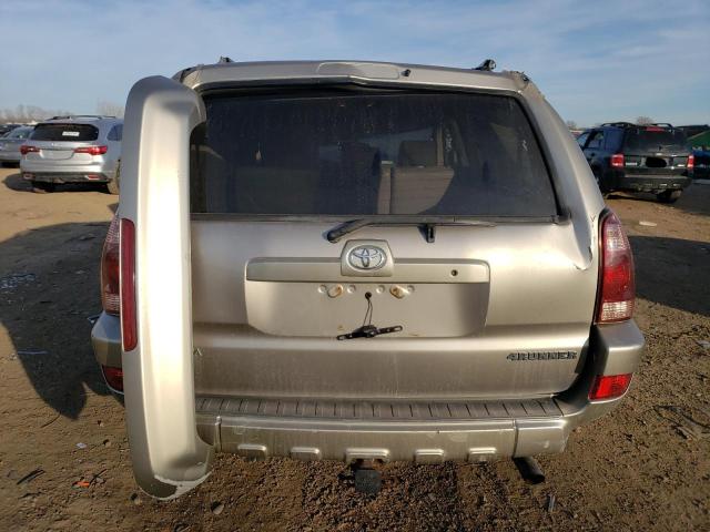 JTEBU17RX50057896 - 2005 TOYOTA 4RUNNER LIMITED BEIGE photo 6