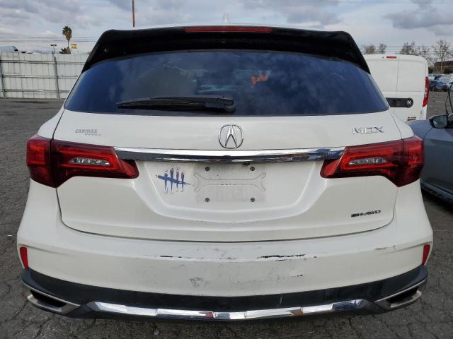 5J8YD4H58JL006760 - 2018 ACURA MDX TECHNOLOGY Weiß Foto 6