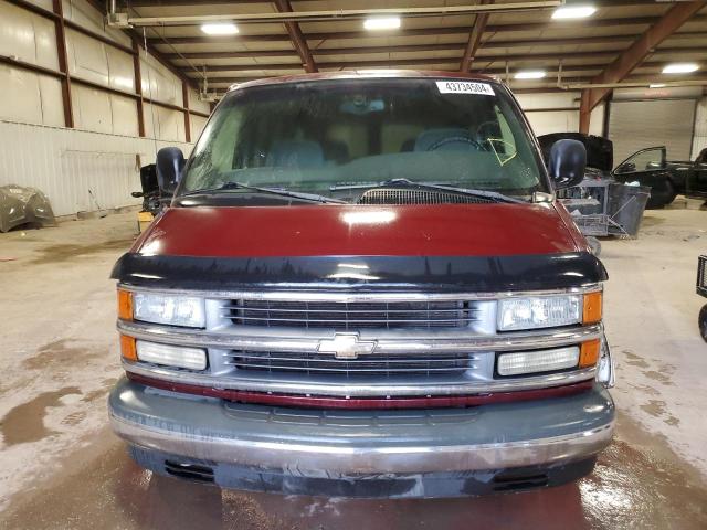 1GBFG15W421122810 - 2002 CHEVROLET EXPRESS G1 BURGUNDY photo 5