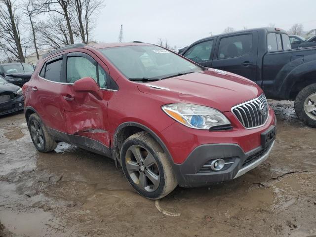 KL4CJFSB3DB170739 - 2013 BUICK ENCORE CONVENIENCE BURGUNDY photo 4