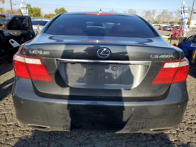 JTHGL46F975005475 - 2007 LEXUS LS 460L CHARCOAL photo 6