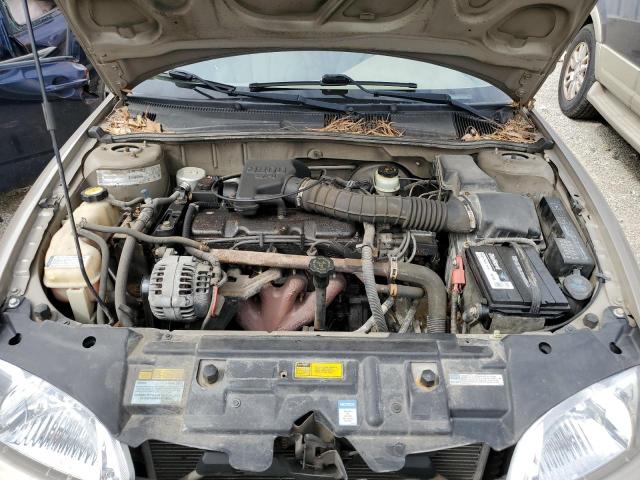 1G1JC524317139260 - 2001 CHEVROLET CAVALIER BASE TAN photo 11