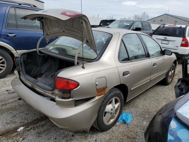 1G1JC524317139260 - 2001 CHEVROLET CAVALIER BASE TAN photo 3