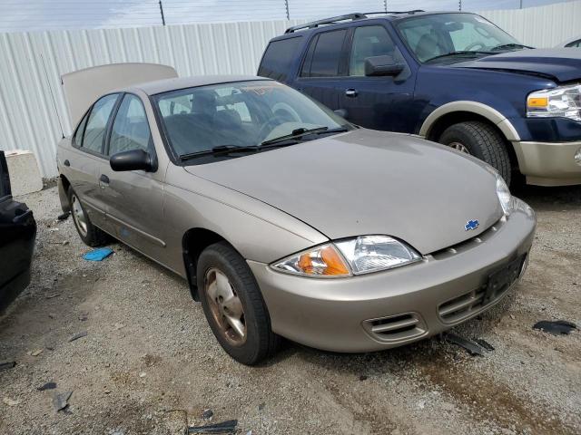 1G1JC524317139260 - 2001 CHEVROLET CAVALIER BASE TAN photo 4