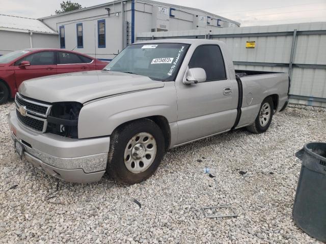 1GCEC14X97Z140273 - 2007 CHEVROLET SILVERADO C1500 CLASSIC SILVER photo 1