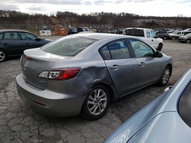 JM1BL1VP3D1795220 - 2013 MAZDA 3 I GRAY photo 3