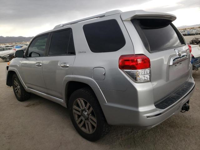 JTEBU5JR3A5025921 - 2010 TOYOTA 4RUNNER SR5 SILVER photo 2