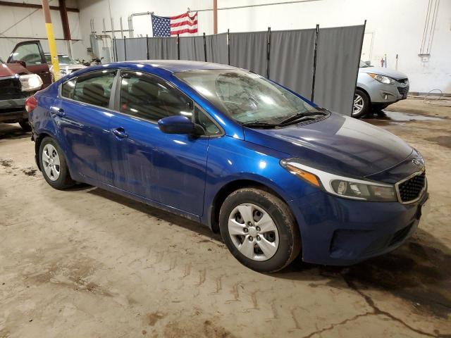 3KPFK4A78JE258024 - 2018 KIA FORTE LX BLUE photo 4