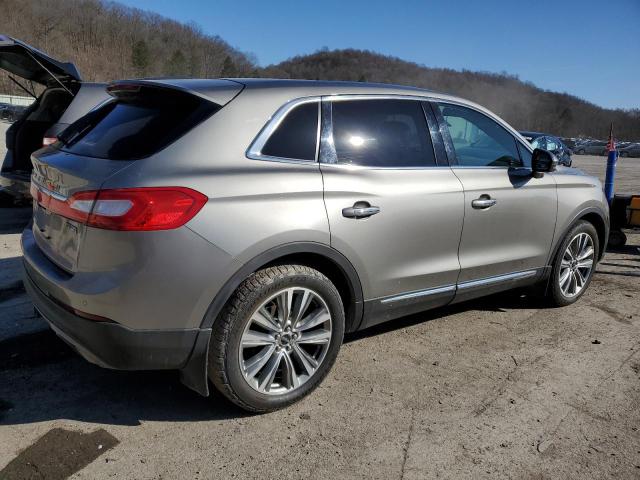 2LMPJ8LP8GBL37091 - 2016 LINCOLN MKX RESERVE GRAY photo 3