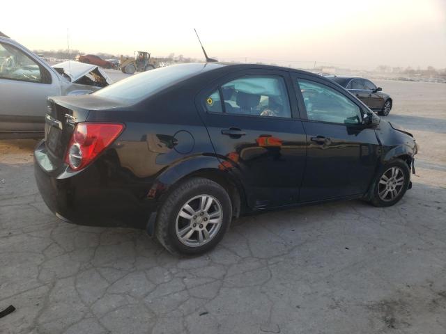 1G1JA5SH8C4218095 - 2012 CHEVROLET SONIC LS 黑色 照片 3