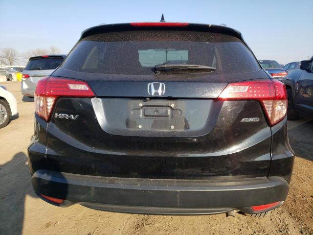 3CZRU6H77JM717147 - 2018 HONDA HR-V EXL BLACK photo 6