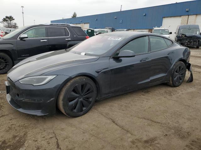 5YJSA1E50PF527841 - 2023 TESLA MODEL S BLACK photo 1