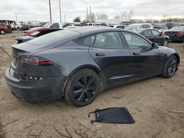 5YJSA1E50PF527841 - 2023 TESLA MODEL S BLACK photo 3