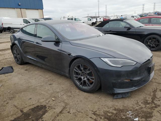 5YJSA1E50PF527841 - 2023 TESLA MODEL S BLACK photo 4