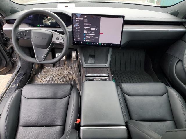 5YJSA1E50PF527841 - 2023 TESLA MODEL S BLACK photo 8