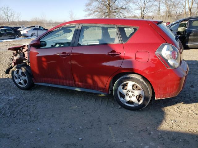 5Y2SP67899Z471494 - 2009 PONTIAC VIBE RED photo 2