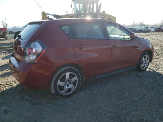 5Y2SP67899Z471494 - 2009 PONTIAC VIBE RED photo 3