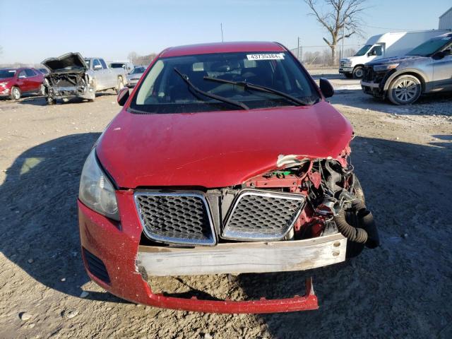 5Y2SP67899Z471494 - 2009 PONTIAC VIBE RED photo 5