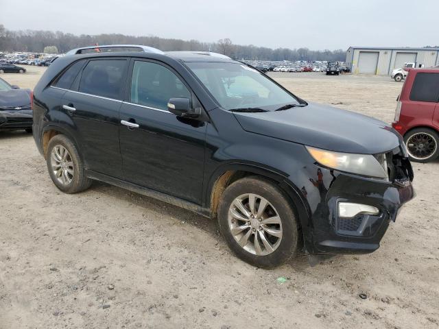 5XYKW4A27BG110264 - 2011 KIA SORENTO SX BLACK photo 4