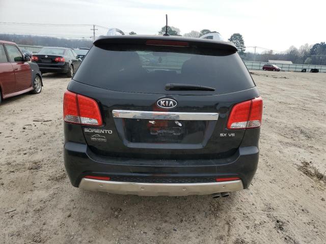 5XYKW4A27BG110264 - 2011 KIA SORENTO SX BLACK photo 6