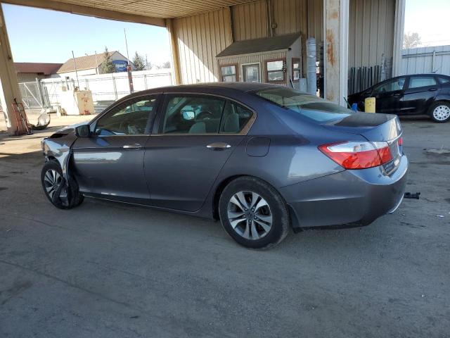 1HGCR2F32DA078880 - 2013 HONDA ACCORD LX SILVER photo 2