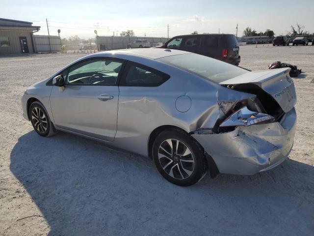 2HGFG3B05DH522419 - 2013 HONDA CIVIC EXL ვერცხლისფერი ფოტო 2