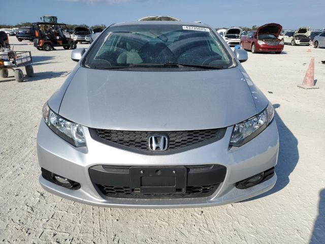 2HGFG3B05DH522419 - 2013 HONDA CIVIC EXL ვერცხლისფერი ფოტო 5