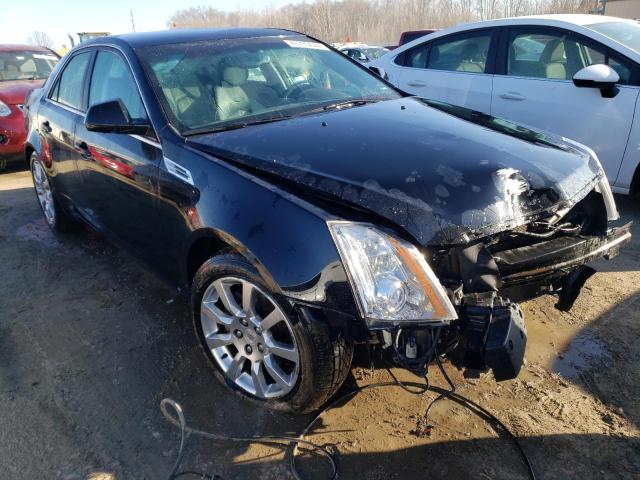 1G6DF577680154744 - 2008 CADILLAC CTS BLACK photo 4