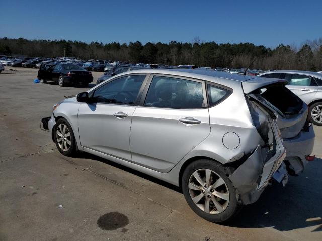 KMHCU5AE7DU121126 - 2013 HYUNDAI ACCENT GLS SILVER photo 2