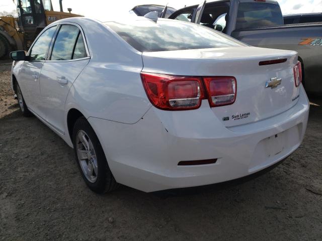 1G11C5SL4FF305547 - 2015 CHEVROLET MALIBU 1LT WHITE photo 2