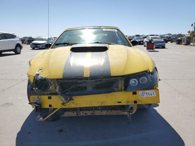 1FAFP44614F209722 - 2004 FORD MUSTANG YELLOW photo 5