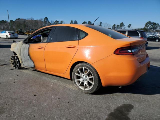 1C3CDFBA0DD322182 - 2013 DODGE DART SXT ORANGE photo 2