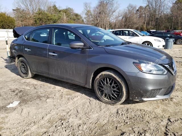 3N1AB7AP7HL646043 - 2017 NISSAN SENTRA S GRAY photo 4