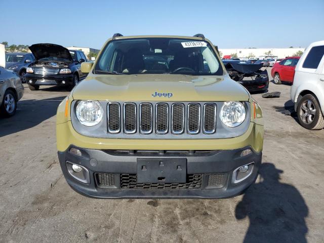 ZACCJABT0FPB52472 - 2015 JEEP RENEGADE LATITUDE GREEN photo 5