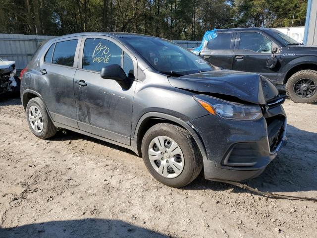 3GNCJKSB1KL153150 - 2019 CHEVROLET TRAX LS GRAY photo 4