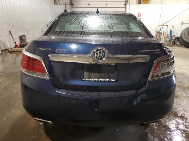 1G4GE5EDXBF342530 - 2011 BUICK LACROSSE CXS BLUE photo 6