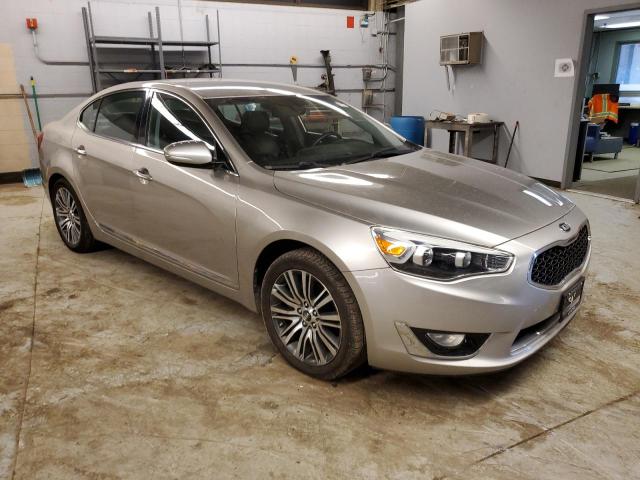 KNALN4D72F5172102 - 2015 KIA CADENZA PREMIUM SILVER photo 4