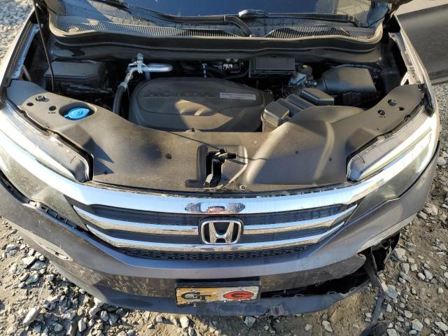 5FNYF5H80HB005379 - 2017 HONDA PILOT EXL GRAY photo 12