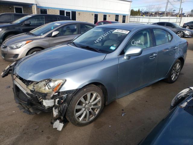 JTHCK262072013534 - 2007 LEXUS IS 250 SILVER photo 1