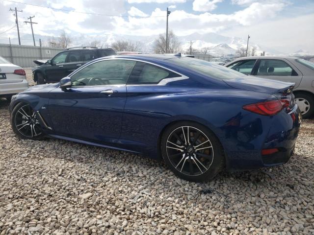 JN1EV7ELXJM390234 - 2018 INFINITI Q60 LUXE 300 BLUE photo 2