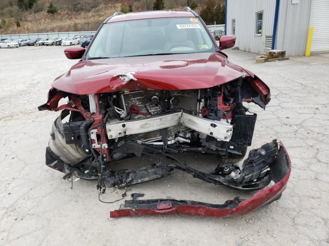 5N1DR2MM0JC650541 - 2018 NISSAN PATHFINDER S MAROON photo 5