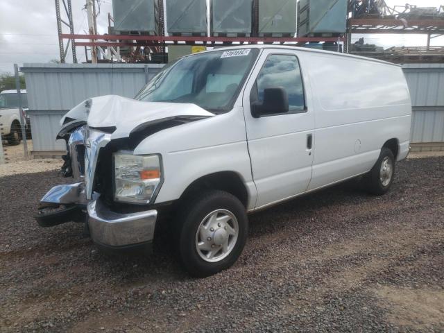 1FTNE1EW7CDA00813 - 2012 FORD ECONOLINE E150 VAN WHITE photo 1