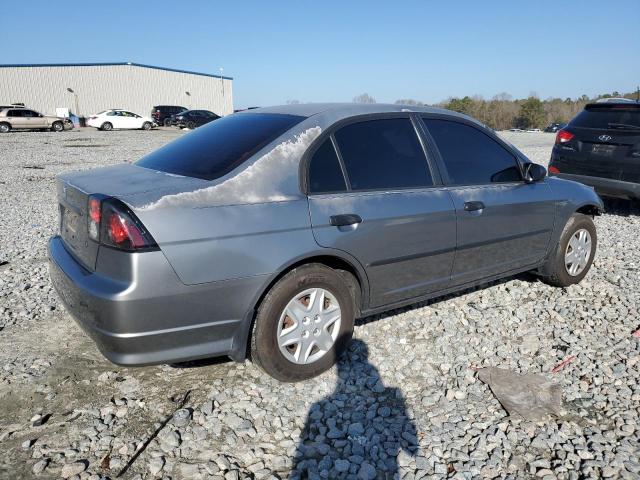 2HGES16395H627582 - 2005 HONDA CIVIC DX VP ნაცრისფერი ფოტო 3