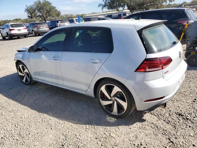 3VW6T7AU1KM018130 - 2019 VOLKSWAGEN GTI S GRAY photo 2