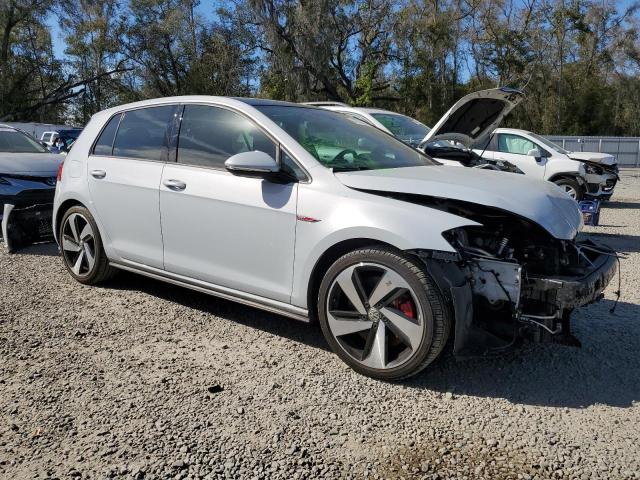 3VW6T7AU1KM018130 - 2019 VOLKSWAGEN GTI S GRAY photo 4