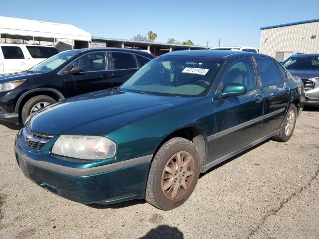 2G1WF52E119248188 - 2001 CHEVROLET IMPALA GREEN photo 1