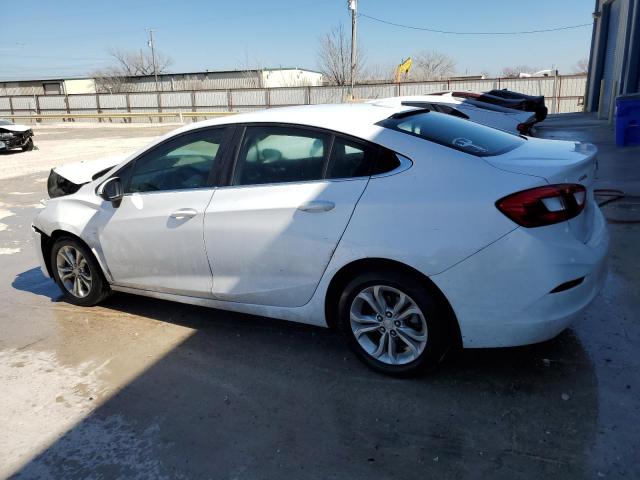 1G1BE5SM0K7118706 - 2019 CHEVROLET CRUZE LT WHITE photo 2