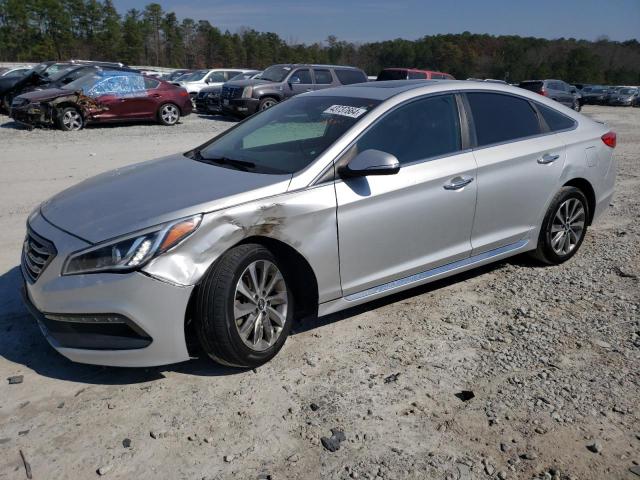 5NPE34AF7GH368891 - 2016 HYUNDAI SONATA SPORT SILVER photo 1