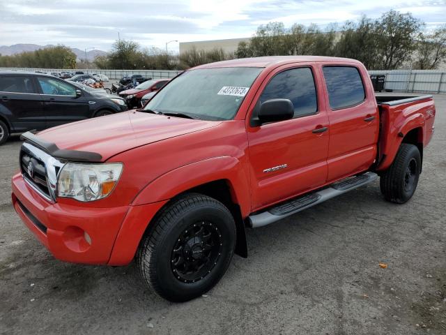 5TEJU62N18Z567351 - 2008 TOYOTA TACOMA DOUBLE CAB PRERUNNER RED photo 1